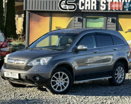 Серый Хонда СРВ, объемом двигателя 2.4 л и пробегом 214 тыс. км за 9500 $, фото 7 на Automoto.ua