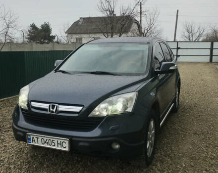 Серый Хонда СРВ, объемом двигателя 2.2 л и пробегом 323 тыс. км за 9500 $, фото 2 на Automoto.ua