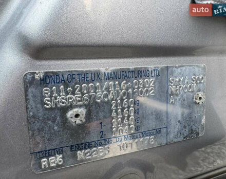 Серый Хонда СРВ, объемом двигателя 2.2 л и пробегом 246 тыс. км за 11850 $, фото 70 на Automoto.ua