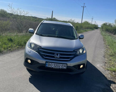 Серый Хонда СРВ, объемом двигателя 2.2 л и пробегом 283 тыс. км за 16500 $, фото 4 на Automoto.ua