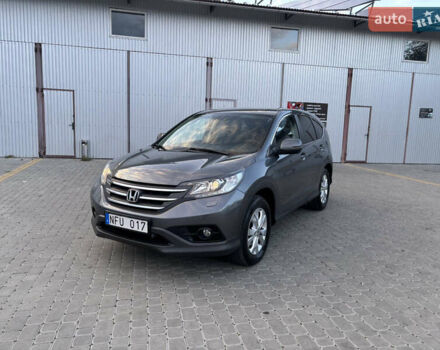 Серый Хонда СРВ, объемом двигателя 2.2 л и пробегом 235 тыс. км за 15500 $, фото 1 на Automoto.ua