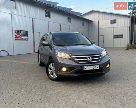 Серый Хонда СРВ, объемом двигателя 2.2 л и пробегом 235 тыс. км за 15500 $, фото 4 на Automoto.ua