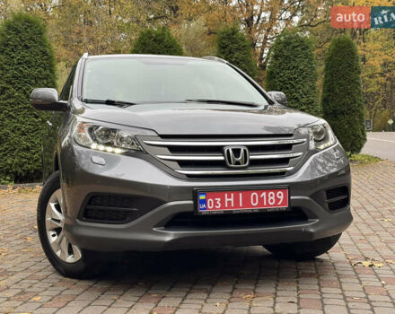 Хонда СРВ 2013 в Дрогобыче на Automoto.ua Серый Хонда СРВ, объемом двигателя 2.2 л и пробегом 228 тыс. км за 16250 $, фото 1 на Automoto.ua
