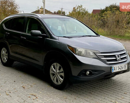 Серый Хонда СРВ, объемом двигателя 2.36 л и пробегом 194 тыс. км за 15500 $, фото 1 на Automoto.ua