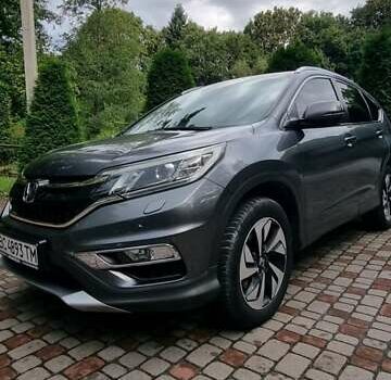 Серый Хонда СРВ, объемом двигателя 1.6 л и пробегом 213 тыс. км за 19999 $, фото 4 на Automoto.ua