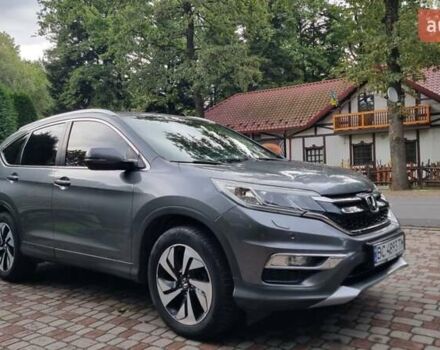 Серый Хонда СРВ, объемом двигателя 1.6 л и пробегом 213 тыс. км за 19999 $, фото 1 на Automoto.ua