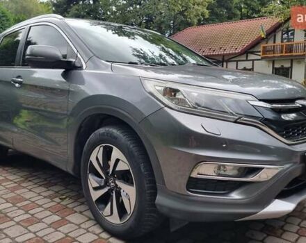 Серый Хонда СРВ, объемом двигателя 1.6 л и пробегом 213 тыс. км за 19999 $, фото 2 на Automoto.ua