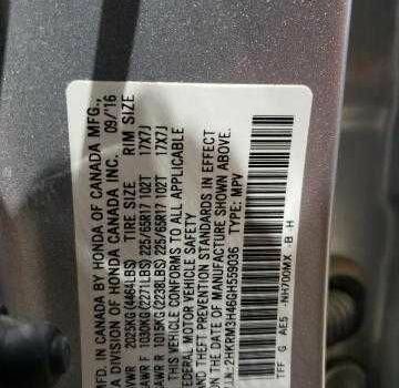 Сірий Хонда СРВ, об'ємом двигуна 2.4 л та пробігом 61 тис. км за 5000 $, фото 12 на Automoto.ua