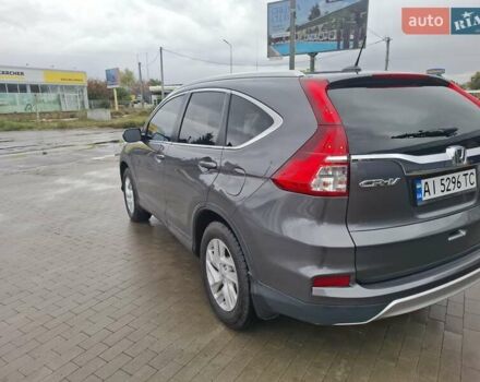 Серый Хонда СРВ, объемом двигателя 2.4 л и пробегом 195 тыс. км за 16200 $, фото 5 на Automoto.ua