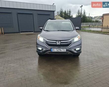 Серый Хонда СРВ, объемом двигателя 2.4 л и пробегом 195 тыс. км за 16200 $, фото 1 на Automoto.ua