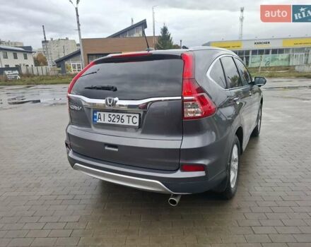 Серый Хонда СРВ, объемом двигателя 2.4 л и пробегом 195 тыс. км за 16200 $, фото 7 на Automoto.ua