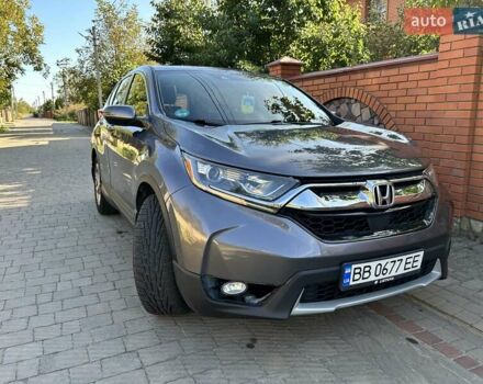 Серый Хонда СРВ, объемом двигателя 1.5 л и пробегом 95 тыс. км за 19200 $, фото 1 на Automoto.ua