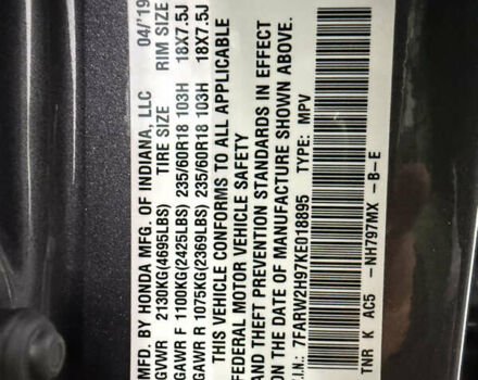 Серый Хонда СРВ, объемом двигателя 1.5 л и пробегом 48 тыс. км за 22900 $, фото 21 на Automoto.ua