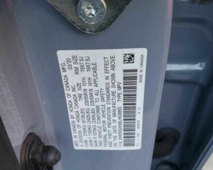 Серый Хонда СРВ, объемом двигателя 1.5 л и пробегом 153 тыс. км за 7900 $, фото 11 на Automoto.ua