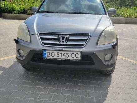 Серый Хонда СРВ, объемом двигателя 2.2 л и пробегом 317 тыс. км за 7500 $, фото 1 на Automoto.ua