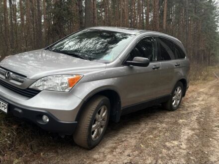 Серый Хонда СРВ, объемом двигателя 2.4 л и пробегом 202 тыс. км за 9700 $, фото 1 на Automoto.ua