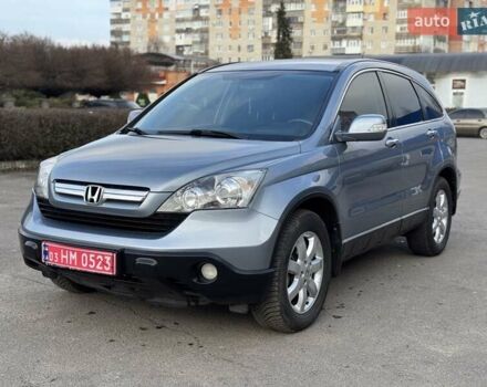 Серый Хонда СРВ, объемом двигателя 2.2 л и пробегом 218 тыс. км за 10950 $, фото 1 на Automoto.ua