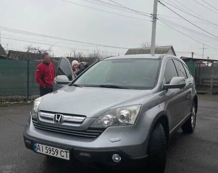 Серый Хонда СРВ, объемом двигателя 2.4 л и пробегом 222 тыс. км за 9300 $, фото 1 на Automoto.ua