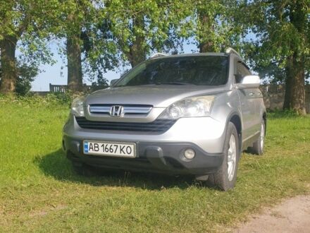 Серый Хонда СРВ, объемом двигателя 2.2 л и пробегом 270 тыс. км за 9500 $, фото 1 на Automoto.ua