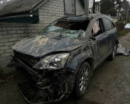 Серый Хонда СРВ, объемом двигателя 2.2 л и пробегом 213 тыс. км за 3100 $, фото 1 на Automoto.ua