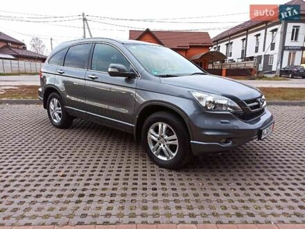 Серый Хонда СРВ, объемом двигателя 2.2 л и пробегом 175 тыс. км за 15450 $, фото 1 на Automoto.ua