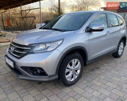 Серый Хонда СРВ, объемом двигателя 2.2 л и пробегом 216 тыс. км за 18000 $, фото 1 на Automoto.ua