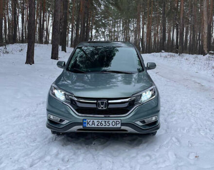 Серый Хонда СРВ, объемом двигателя 2.4 л и пробегом 150 тыс. км за 14100 $, фото 1 на Automoto.ua