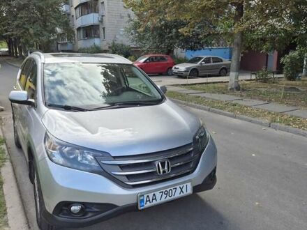 Серый Хонда СРВ, объемом двигателя 2.35 л и пробегом 213 тыс. км за 16000 $, фото 1 на Automoto.ua