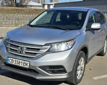 Серый Хонда СРВ, объемом двигателя 2.2 л и пробегом 216 тыс. км за 18000 $, фото 1 на Automoto.ua