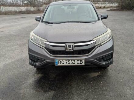 Серый Хонда СРВ, объемом двигателя 2.35 л и пробегом 150 тыс. км за 15500 $, фото 1 на Automoto.ua