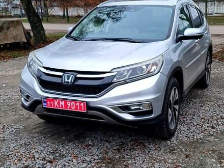 Серый Хонда СРВ, объемом двигателя 2.4 л и пробегом 143 тыс. км за 17000 $, фото 1 на Automoto.ua