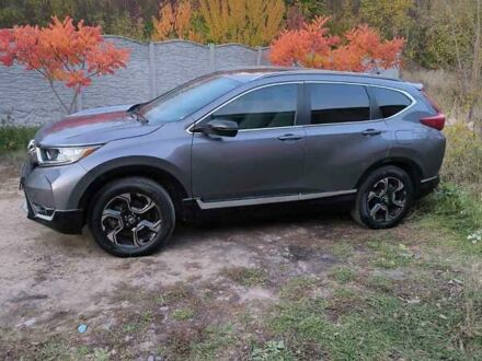 Серый Хонда СРВ, объемом двигателя 1.5 л и пробегом 78 тыс. км за 17500 $, фото 1 на Automoto.ua