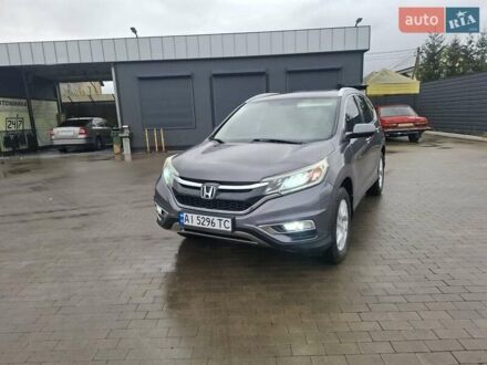 Сірий Хонда СРВ, об'ємом двигуна 2.4 л та пробігом 195 тис. км за 16200 $, фото 1 на Automoto.ua