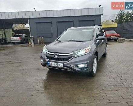 Серый Хонда СРВ, объемом двигателя 2.4 л и пробегом 195 тыс. км за 16200 $, фото 1 на Automoto.ua