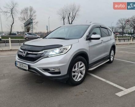 Серый Хонда СРВ, объемом двигателя 2.36 л и пробегом 223 тыс. км за 14800 $, фото 1 на Automoto.ua