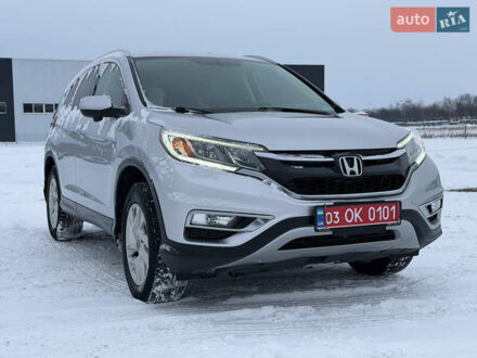 Серый Хонда СРВ, объемом двигателя 2.4 л и пробегом 179 тыс. км за 18750 $, фото 1 на Automoto.ua