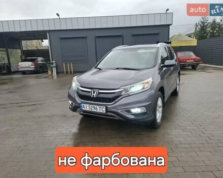 Серый Хонда СРВ, объемом двигателя 2.4 л и пробегом 192 тыс. км за 15900 $, фото 1 на Automoto.ua