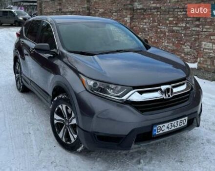 Серый Хонда СРВ, объемом двигателя 2.4 л и пробегом 95 тыс. км за 19300 $, фото 1 на Automoto.ua