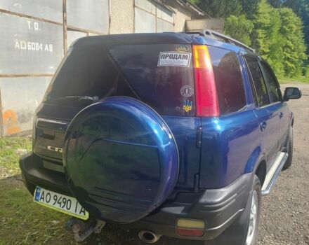 Синий Хонда СРВ, объемом двигателя 2 л и пробегом 315 тыс. км за 5000 $, фото 1 на Automoto.ua