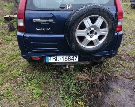 Синий Хонда СРВ, объемом двигателя 2 л и пробегом 250 тыс. км за 2700 $, фото 3 на Automoto.ua