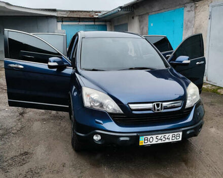 Синий Хонда СРВ, объемом двигателя 2 л и пробегом 216 тыс. км за 7700 $, фото 4 на Automoto.ua