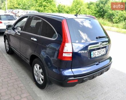 Синий Хонда СРВ, объемом двигателя 2.4 л и пробегом 281 тыс. км за 8800 $, фото 6 на Automoto.ua