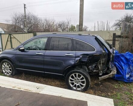 Синий Хонда СРВ, объемом двигателя 2.4 л и пробегом 222 тыс. км за 6500 $, фото 4 на Automoto.ua