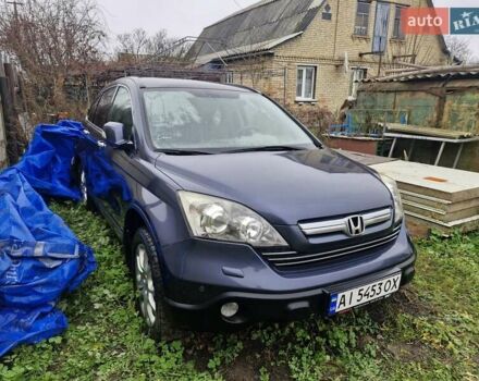 Синий Хонда СРВ, объемом двигателя 2.4 л и пробегом 222 тыс. км за 6500 $, фото 2 на Automoto.ua