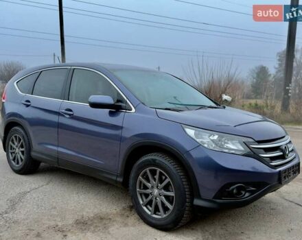 Синий Хонда СРВ, объемом двигателя 2.4 л и пробегом 158 тыс. км за 12999 $, фото 2 на Automoto.ua