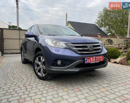 Синий Хонда СРВ, объемом двигателя 2.2 л и пробегом 230 тыс. км за 17700 $, фото 1 на Automoto.ua