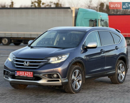 Синий Хонда СРВ, объемом двигателя 2.2 л и пробегом 183 тыс. км за 19799 $, фото 5 на Automoto.ua