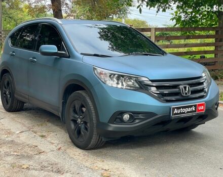 Синий Хонда СРВ, объемом двигателя 2.4 л и пробегом 143 тыс. км за 16490 $, фото 2 на Automoto.ua