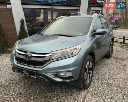 Синий Хонда СРВ, объемом двигателя 2.36 л и пробегом 190 тыс. км за 16500 $, фото 1 на Automoto.ua