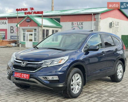 Синий Хонда СРВ, объемом двигателя 2.4 л и пробегом 161 тыс. км за 14750 $, фото 3 на Automoto.ua